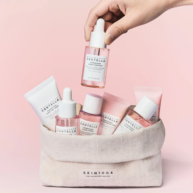 SKIN1004 Madagascar Centella Poremizing Travel Kit  &mdash; дорожный набор для комплексного ухода, 4x30ml