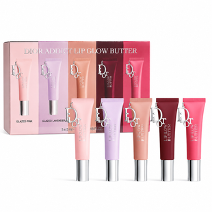 Dior Addict Lip Glow Butter Set &mdash; подарунковий набір бальзамів для губ, 5&times;5 мл