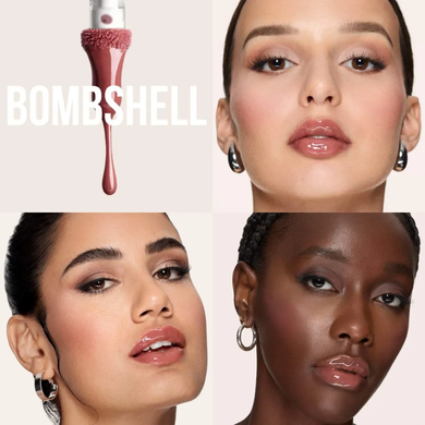Блиск для губ &mdash; Huda Beauty Faux Filler Extra Shine Lip Gloss Bombshell, 3,9 мл