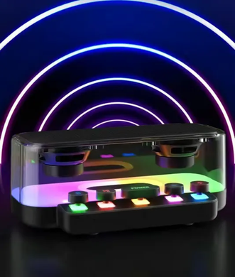 Колонка Bluetooth з підсвічуванням RGB Davin SP01