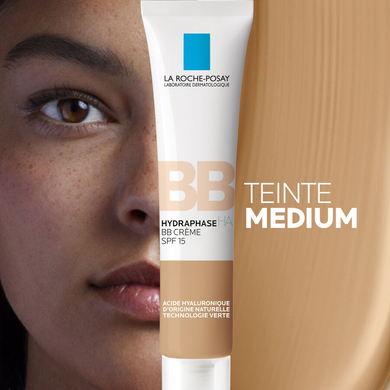 Увлажняющий BB-крем La Roche-Posay Hydraphase HA SPF15 Medium, 40 мл