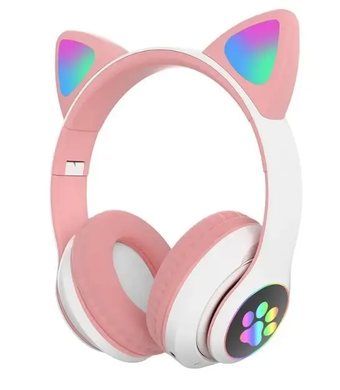 Бездротові навушники з вушками Bluetooth Cat Ear VZV-23M