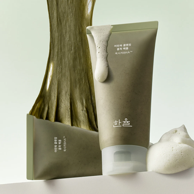 Пінка-маска для глибокого очищення з екстрактом полину HANYUL Pure Artemisia Deep Clarifying Mask to Foam Cleanser, 120 мл