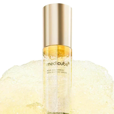 Medicube Kojic Acid Turmeric Vita Jelly Mist Serum &mdash; двофазна сироватка-міст для обличчя, 100 мл
