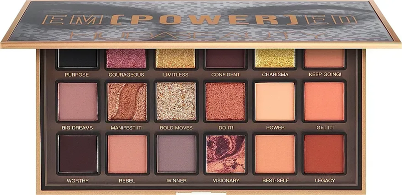 Huda Beauty Empowered Eyeshadow Palette &mdash; палетка тіней для повік, 18 відтінків