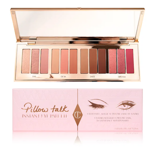 Charlotte Tilbury Instant Eye Palette Pillow Talk &mdash; лимитированная палетка теней для век, 12 оттенков, 7г