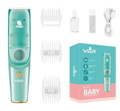 Дитяча безшумна машинка для стрижки волосся VGR 151 Baby Hair Clipper