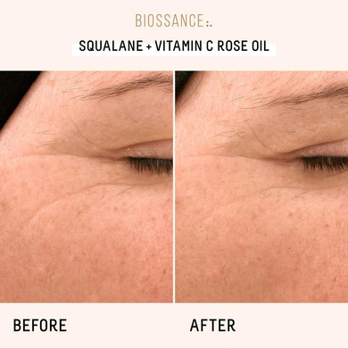 Зволожуюча олія Biossance Squalane + Vitamin C Rose Oil 30ml