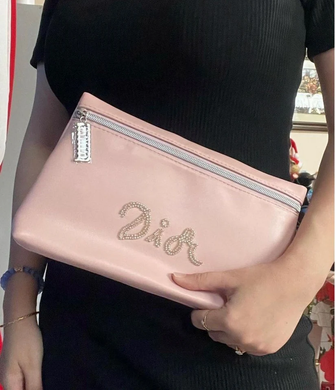 Дорожня косметичка Dior Pink Beauty Clutch Bag