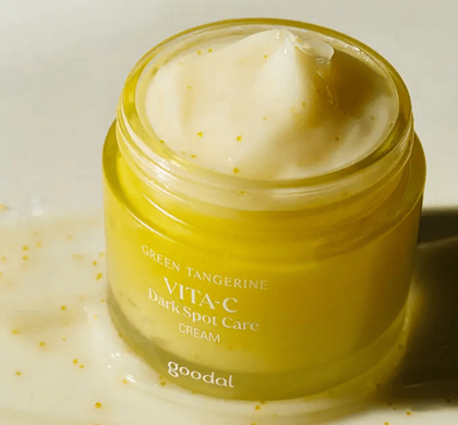 Крем для обличчя Goodal Green Tangerine Vita-C Dark Spot Care Cream з вітаміном C проти пігментації, 50 мл