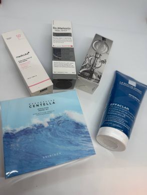 Подарунковий набір для догляду за обличчям 5в1: La Roche-Posay, Medicube, Dr.Althea, Centella