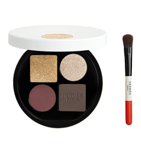 Палетка тіней для повік Herm&egrave;s Ombres d&rsquo;Herm&egrave;s Eye Shadow Quartet 3г, 06 Ombres Mordorees