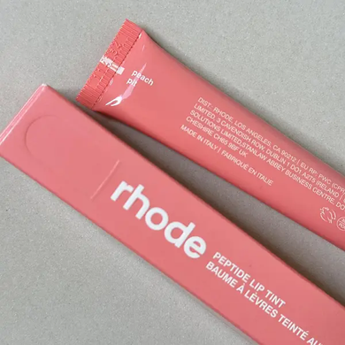 Бальзам для губ с тинтом Rhode Peptide Lip Tint Peach pit Neutral peach 10ml