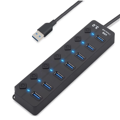 Концентратор USB 7 Port USB Hub 3.0