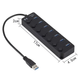 Концентратор USB 7 Port USB Hub 3.0