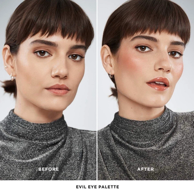 Hourglass Ambient Lighting Palette Evil Eye &mdash; палетка пудри, рум'ян, бронзера та хайлайтера, 8,4г