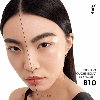 Тональна основа-кушон Yves Saint Laurent Touche &Eacute;clat Glow Pact Cushion B10 Porcelain, 12g