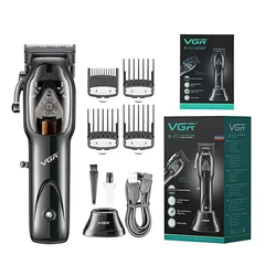 Профессиональная машинка для стрижки VGR Professional Clipper V-653 с прозрачным корпусом