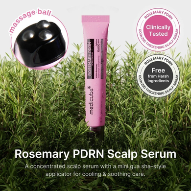 Medicube Rosemary PDRN Scalp Serum &mdash; сироватка для шкіри голови з розмарином та PDRN, 20 мл