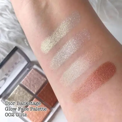 Палітра хайлайтерів для обличчя &mdash; Dior Backstage Glow Face Palette 002 Glitz, 10g