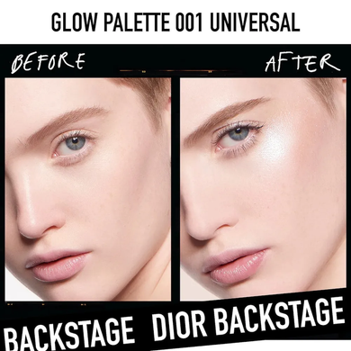 Палетка хайлайтеров для лица &mdash; Dior Backstage Glow Face Palette 001 Universal, 10g