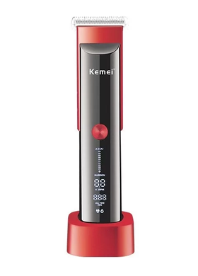 Бездротова машинка для стрижки триммер Kemei Km-5016