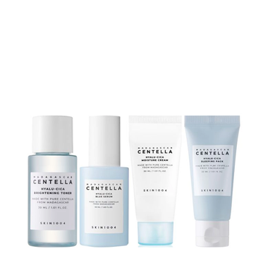 SKIN1004 Madagascar Centella Hyalu-Cica Travel Kit &mdash; дорожній набір для комплексного догляду, 4&times;30ml
