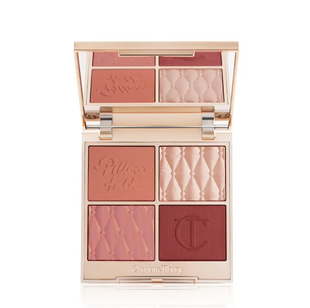 Charlotte Tilbury Pillow Talk Beautifying Face Palette Fair/Medium &mdash; палітра рум'ян та хайлайтерів
